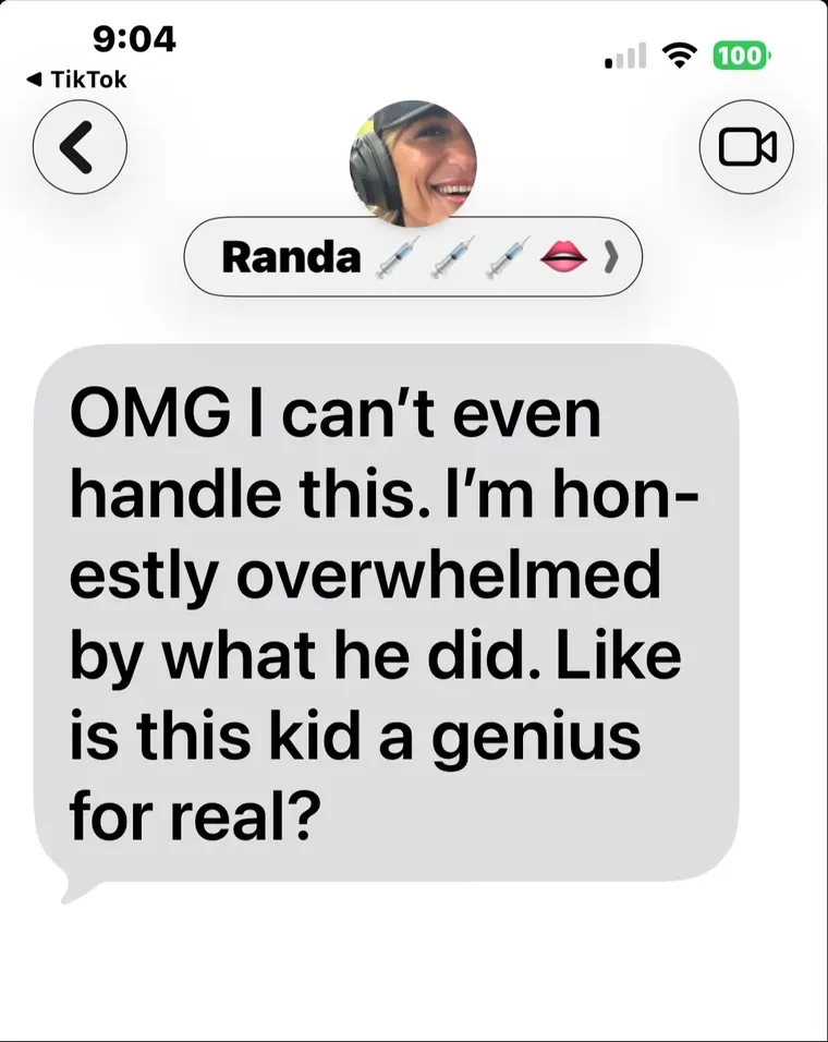 Is this kid a genius for real?