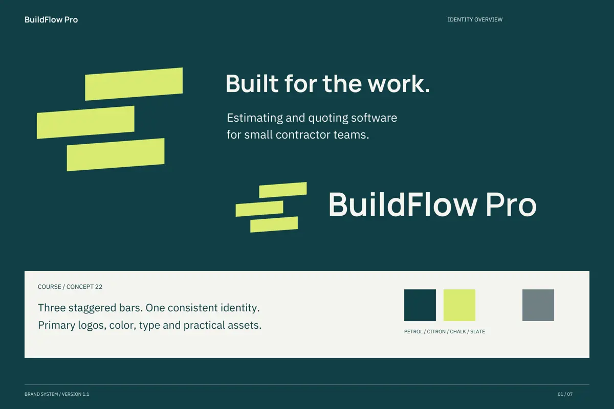 BuildFlow Pro brand overview